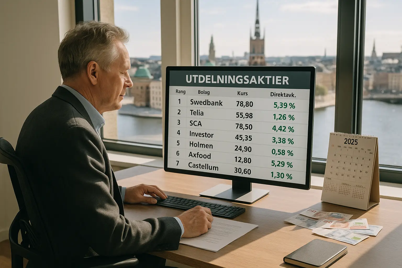 Bästa Utdelningsaktierna 2025: Högst Avkastning och Stabila Val för Investerare2025-10-17T04:42:39.436Z