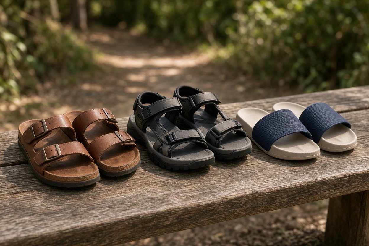 Bästa sandaler herr – välj rätt modell