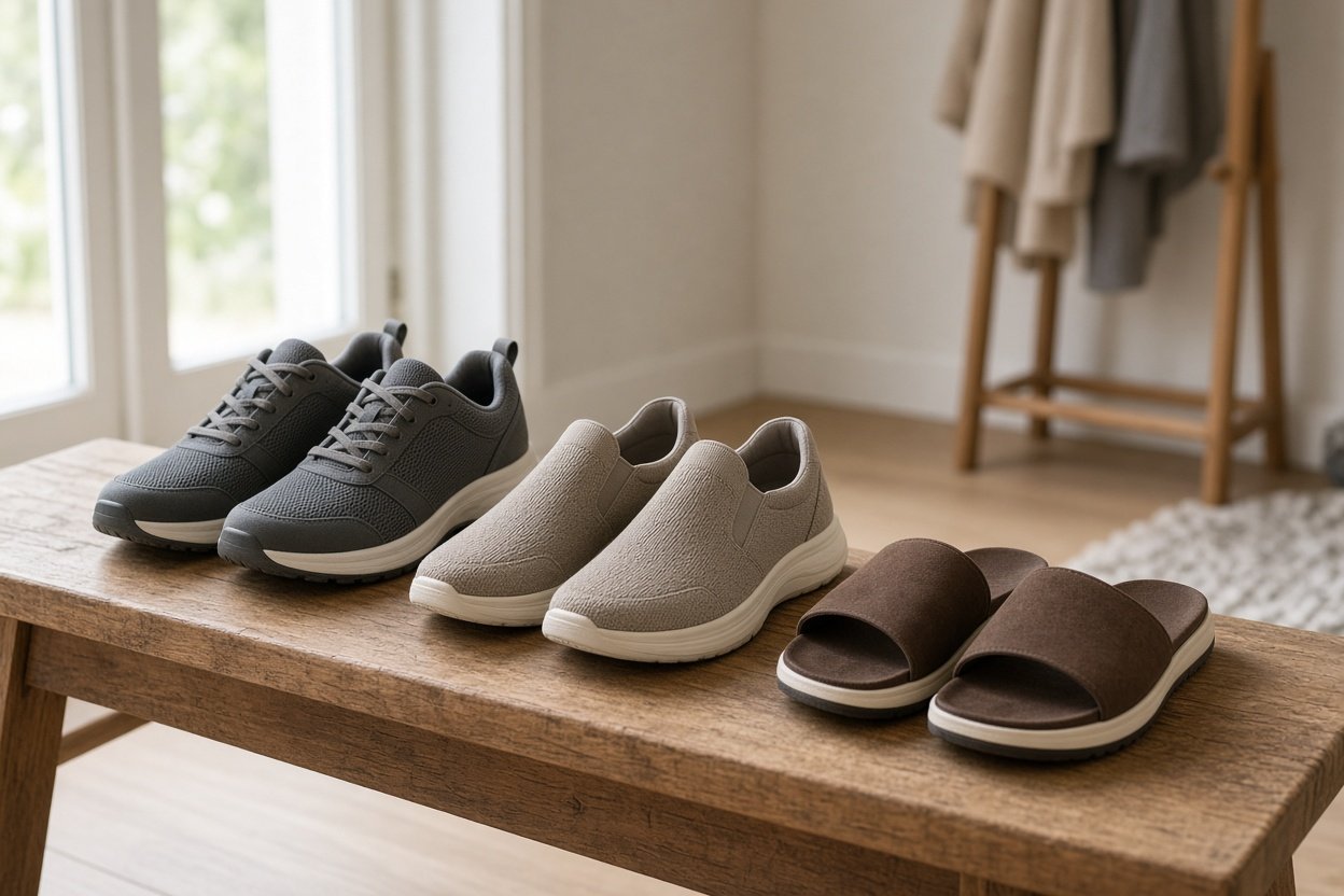 Bästa Skechers herr: slip-on, Arch Fit och rea